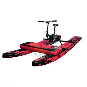 Надувной катамаран Spatium Water Bike-R 10'6 Red с подушкой